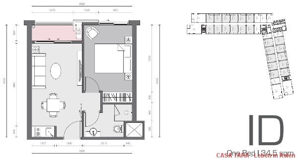 Grundriss 35 qm