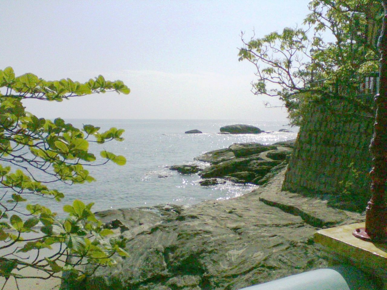 -Vista do Restaurante Mangaratiba - Ilha do Bernardo