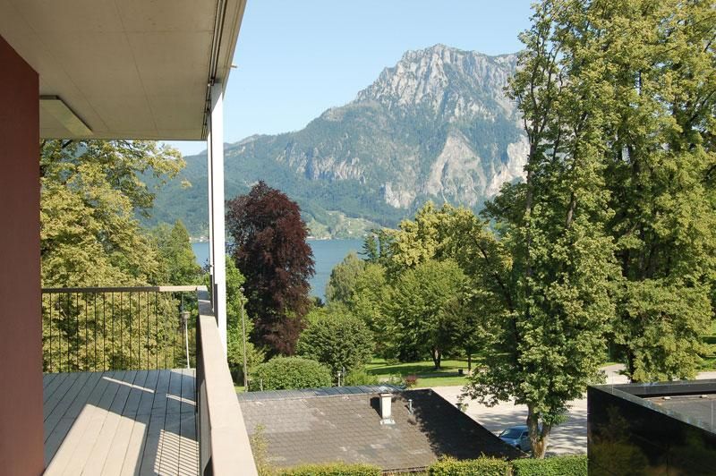 Seeblick Traunsee in Altmünster von Wohnanlage